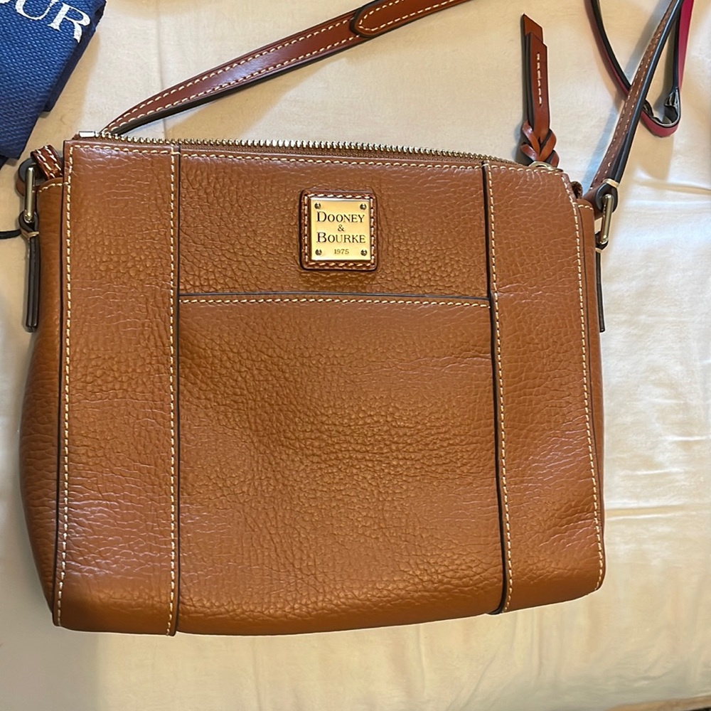 Dooney and Bourke Crossbody - New with tags - Caramel color. Never used!